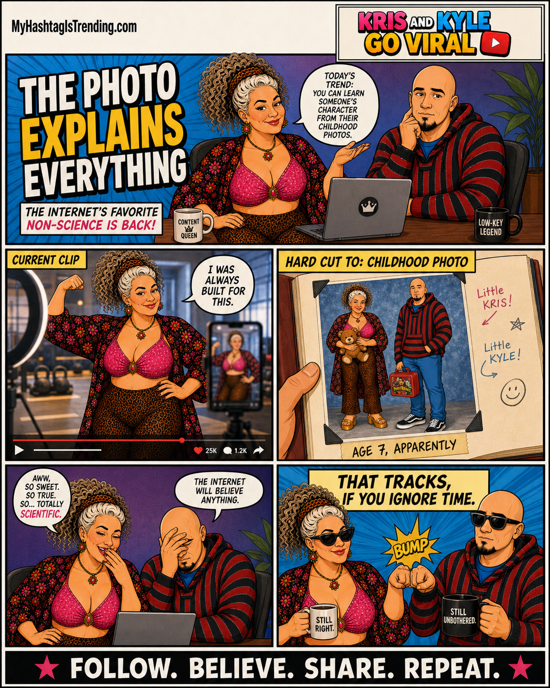 Kris and Kyle Go Viral artwork